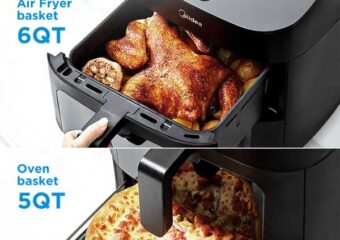 Transform Your Kitchen this Prime Day with the Midea Dual Zone Air Fryer Oven Now 44% Off!
