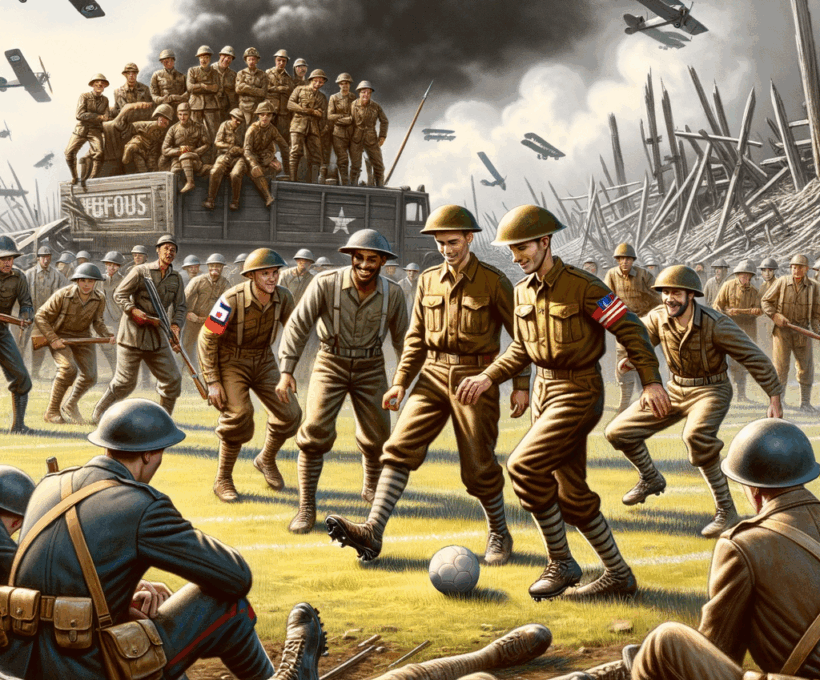 The Impact of Football on Soldier Morale During the Wars of the 20th Century
